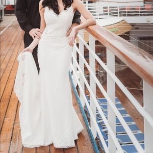 Beautiful wedding dress